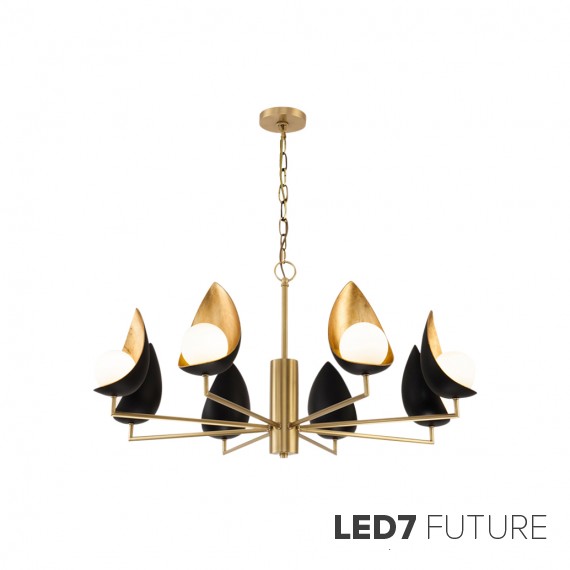 Ritz - WaterLilly Round Chandelier